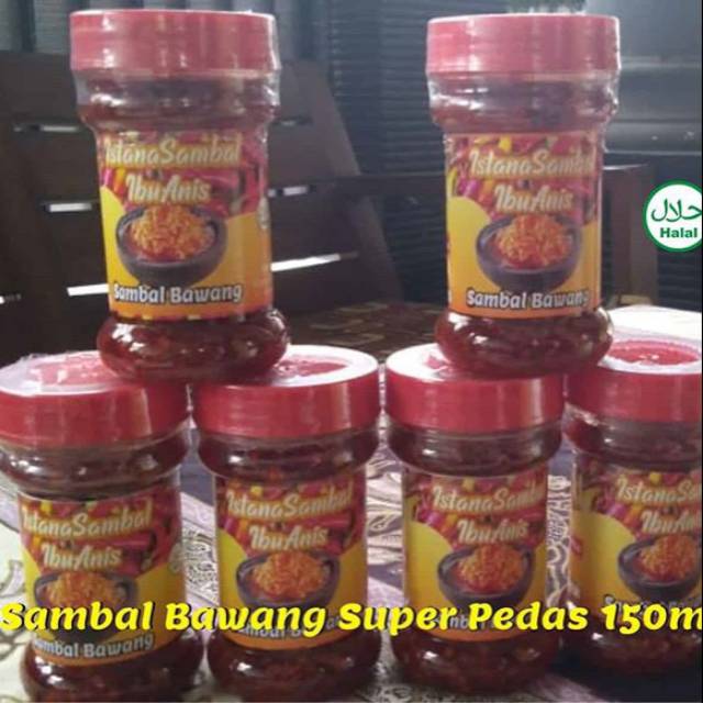 

Sambal Bawang Bu Anis, Khas Malang. Super pedas