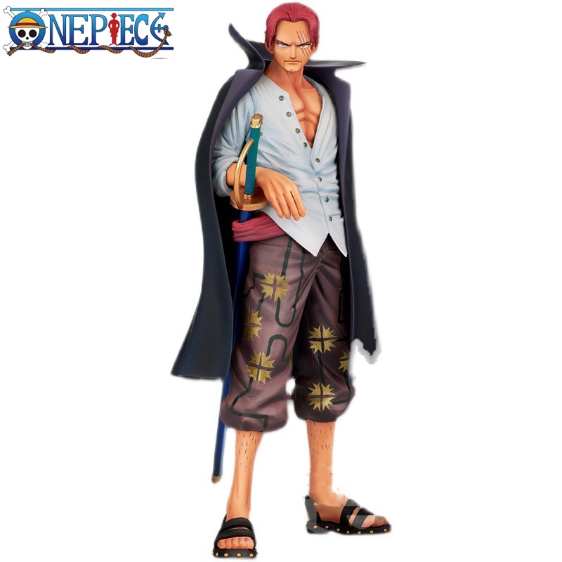 Mainan Action Figure Model Anime One Piece Shanks Theatrical Ver of Shanks Rambut Merah Untuk Koleksi