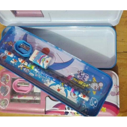 

☺ Stationery Set Alat Tulis Kotak Pensil Frozen Hello Kitty Cars ✱