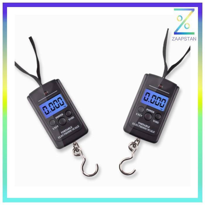 Timbangan Koper Digital 40kg 10g - OCS-3 - Black