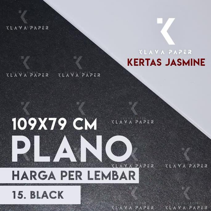 

Kertas Jasmine Plano 109 x 79cm Black 220 gsm