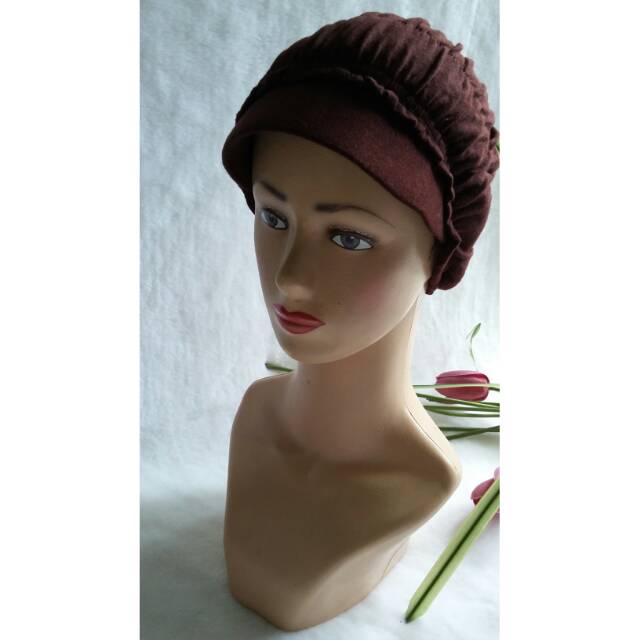 Ciput pet kerut kaos