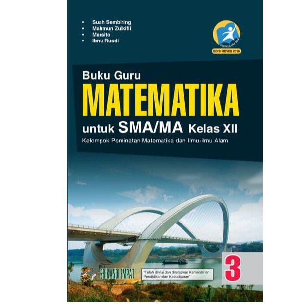 Buku Guru Matematika Peminatan Kelas 12 Kumpulan Kunci