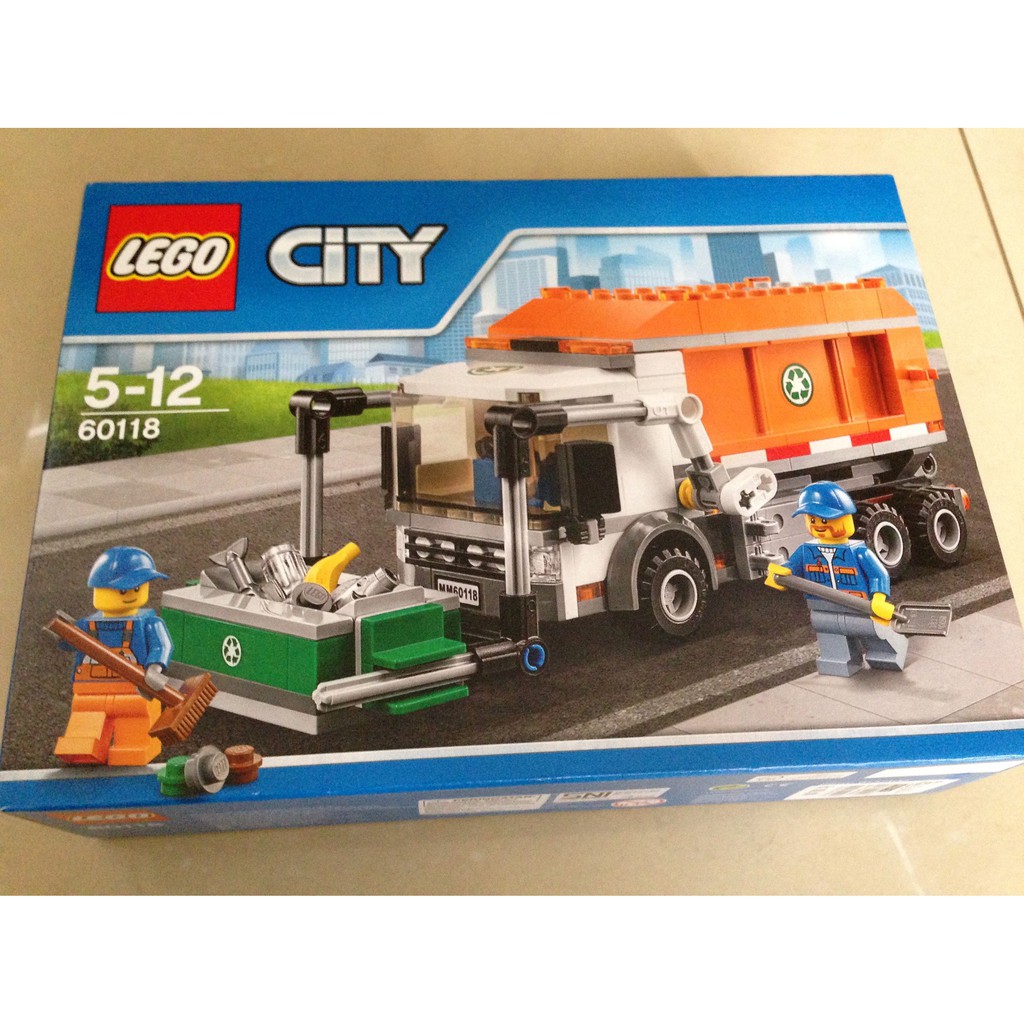 lego garbage truck 60118