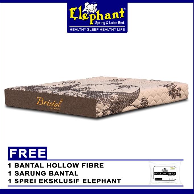 [Sale] [Custom Bed] Elephant Springbed Kasur Bristol Tanpa Per / Matras Only [Terlaris]
