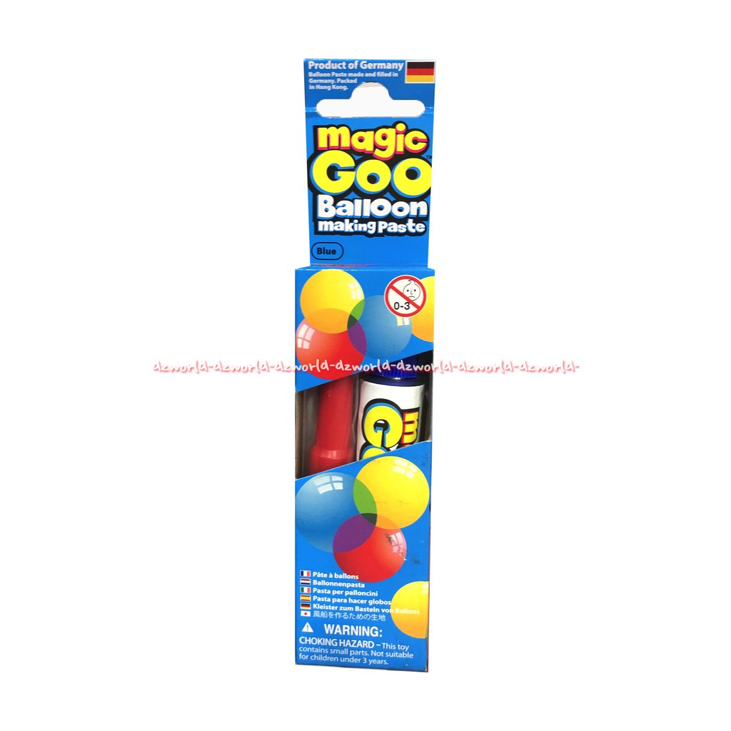 Magic Goo Balloon Making Paste Yellow Mainan Pasta Membuat Balon Magicgo Balon Tiup