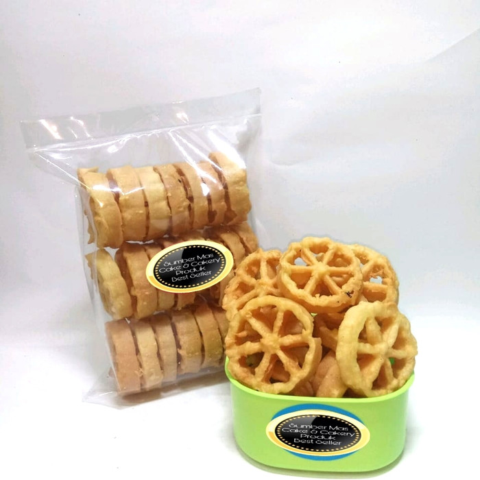 KUE / KEMBANG GOYANG / KUE RODA / JADUL / MANIS / CAMILAN KILOAN 1 KG