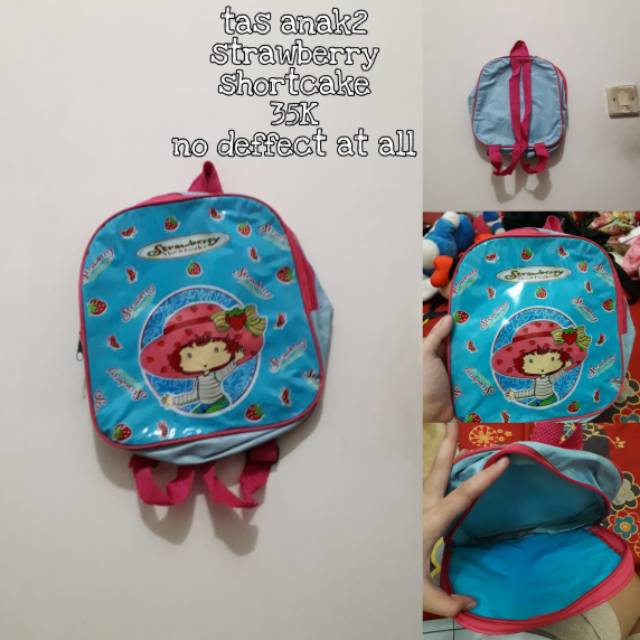 TAS ANAK STRAWBERRY SHORTCAKE