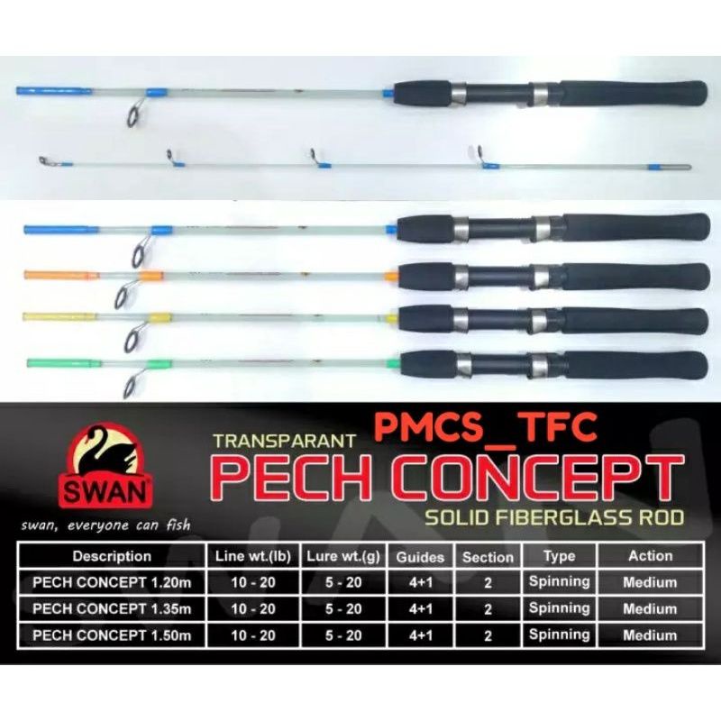 JORAN SWAN PECH CONCEPT 120 135 150 / JORAN FIBER BENING / JORAN SOLID