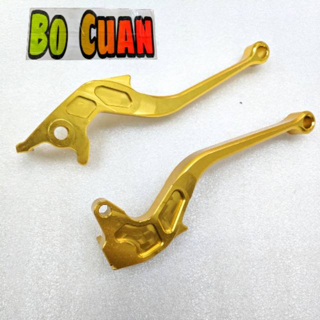 handle beat vario 110 125 trusty non CBS racing modif custom gold matic handel pegangan rem