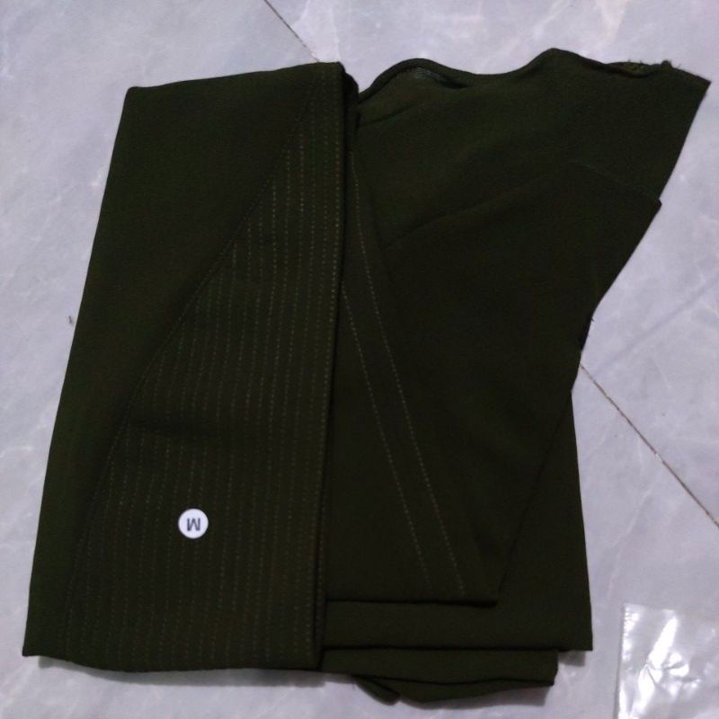 (((ORI FLOW)))) Khimar MIni Oval /MIDI KHIMAR OVAL-ARMY