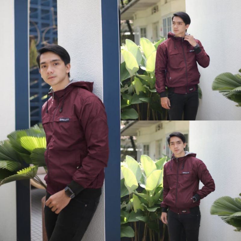 jaket parasit JN casual pria modern premium jaket new simple