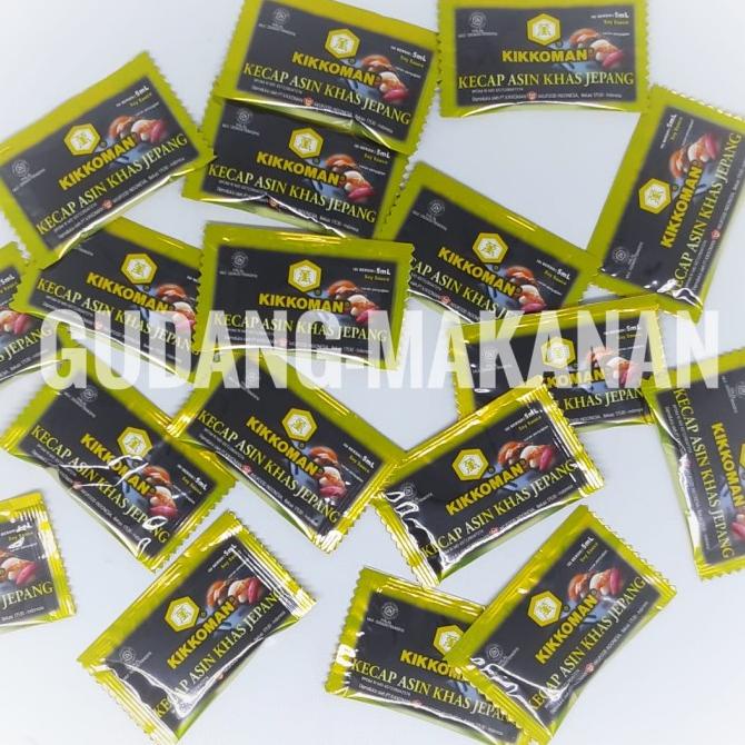 

Kikkoman Sachet 5ml Kecap Asin Khas Jepang 1pcs