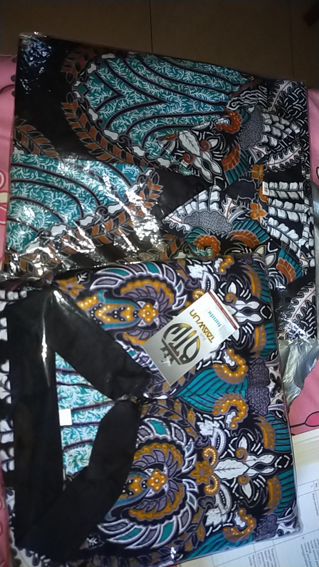 Maura Couple - Sania Ruffle Batik Couple Ori Ndoro Jowi Garansi Termurah Shopee - Batik Modern Solo