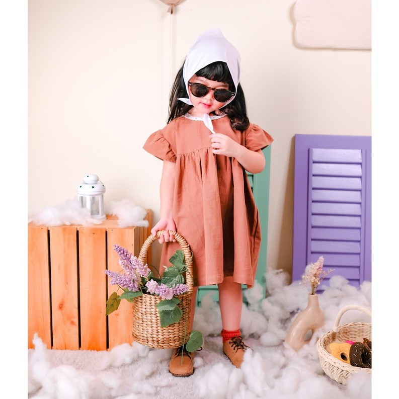 BabyGiggles - LittleMebie Kimi Dress/Baju anak Perempuan