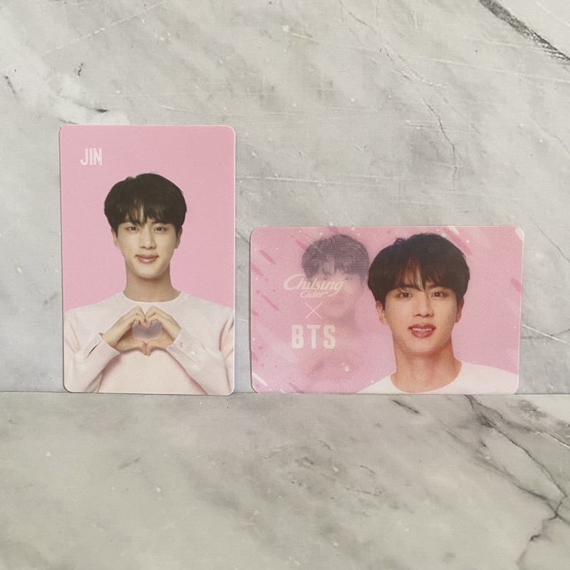 BTS Chilsung photocard pc official jin seokjin