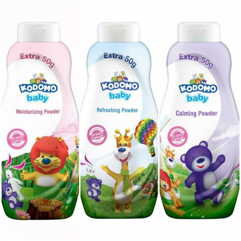 bedak bayi Kodomo Baby Powder 50 gr All Varian