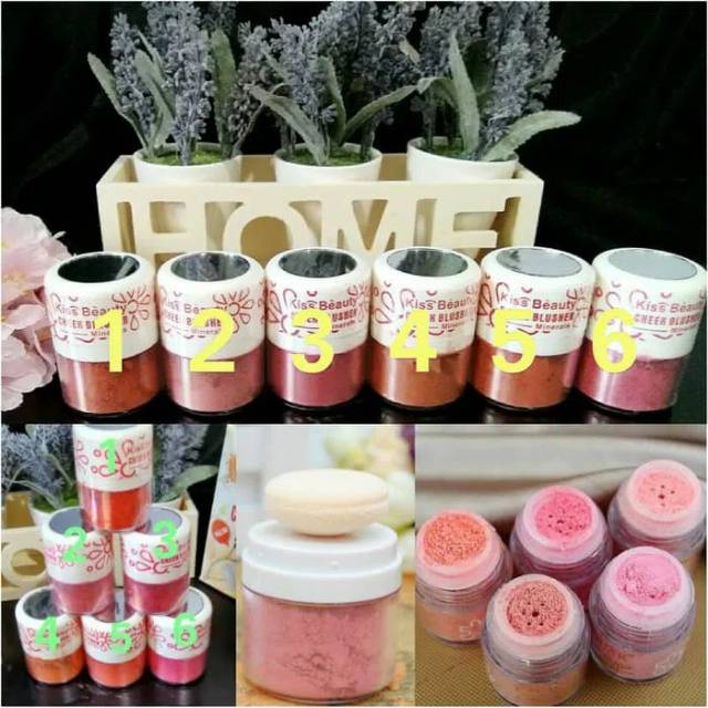 KISS BEAUTY CHEEK BLUSHER MINERALS