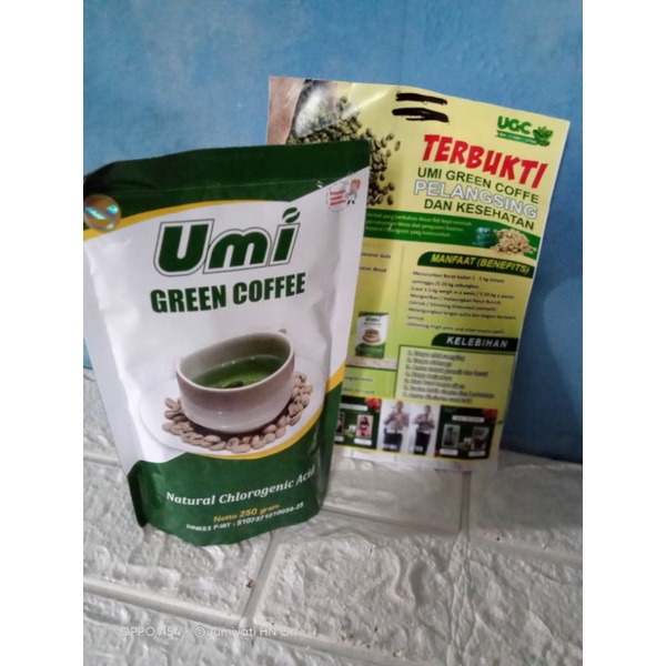 

UMI GREEN COFEE netto 250grm