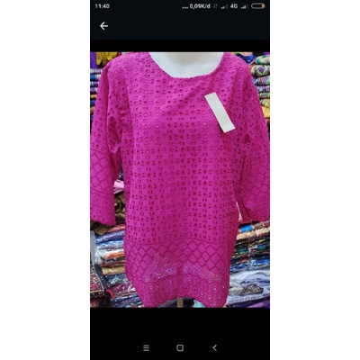 Atasan Katun Bolong Jumbo