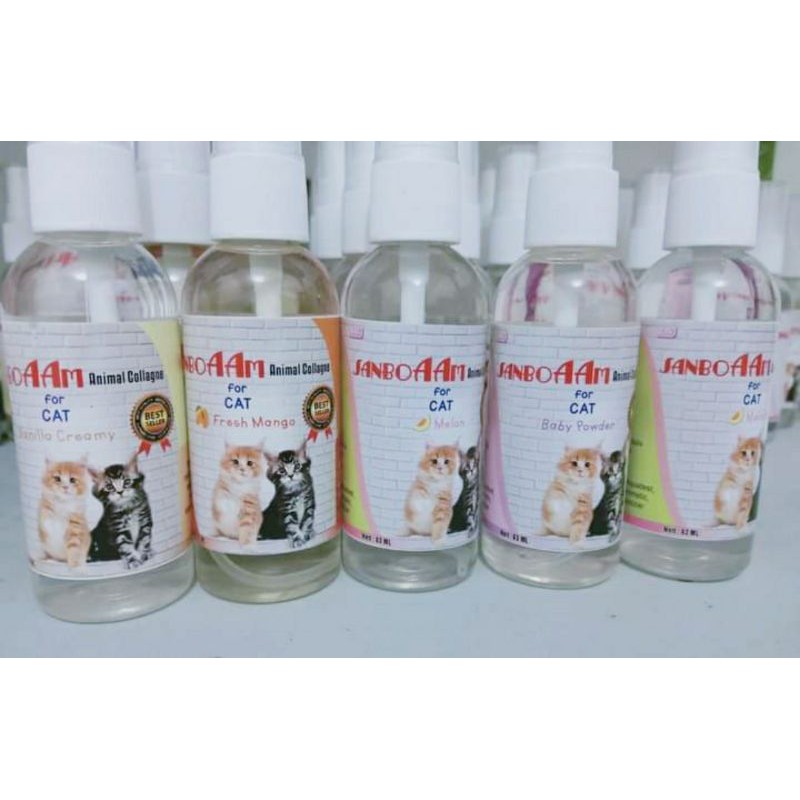 PARFUM KUCING SANBOAAM WANGI PARFUM ANJING SANBOAAM 100ML