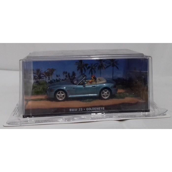 Diecast Mobil IXO 1/43 James Bond - BMW Z3 Convertible - Golden Eye