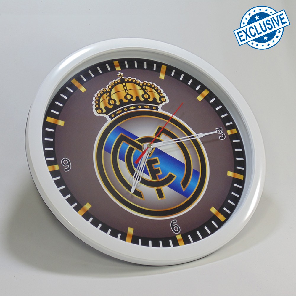 (ISTIMEWA BOSSQUE) JAM DINDING CUSTOM REAL MADRID 1