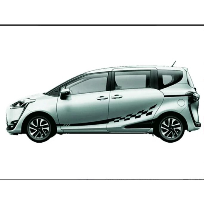 STIKER CUTTING LIST SIENTA STIKER MOBIL TOYOTA SIENTA