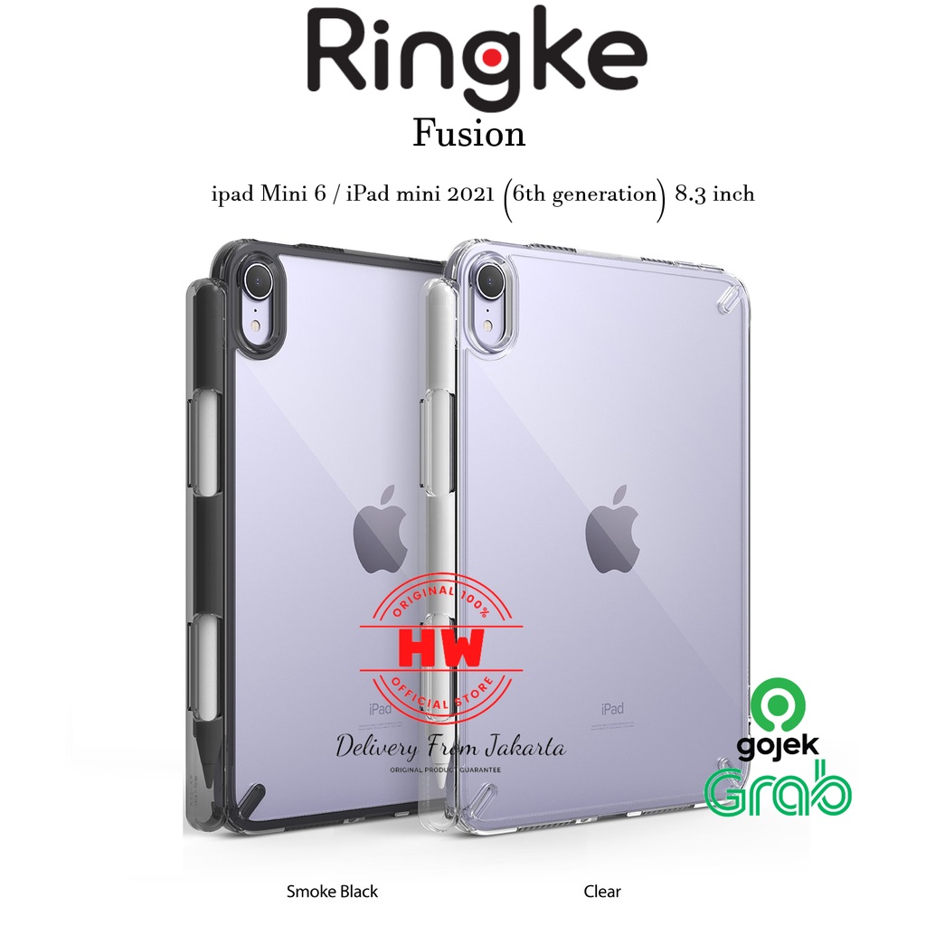 Case Ringke Fusion Ipad Mini 6 2021 Casing Tablet iPad mini 6th generation 8.3 inch