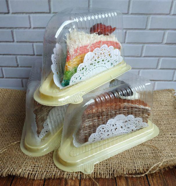 Mika Segitiga /mika Cake Potong/ Ct Segitiga Isi 10pcs