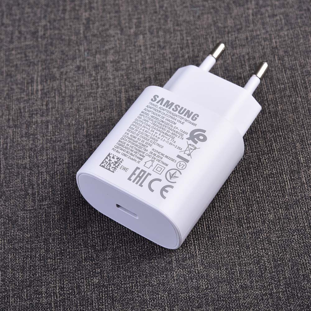 CHARGER SAMSUNG TYPE C TO TYPE C 25W FAST CHARGING