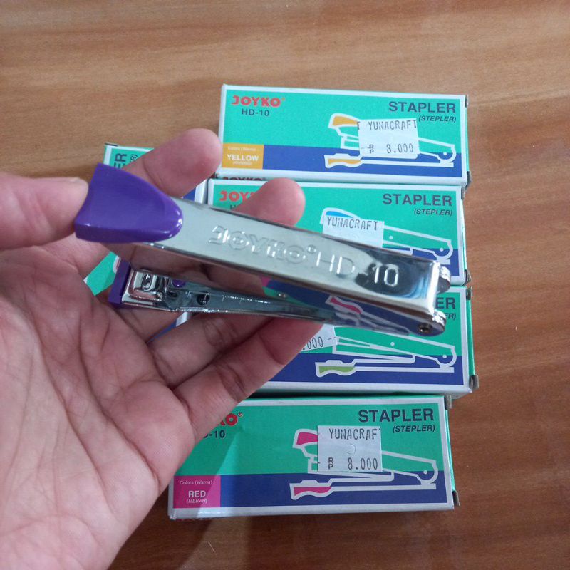 

(JATIM) STAPLER JOYKO HD-10 JEPRETAN KERTAS KECIL YUNA CRAFT