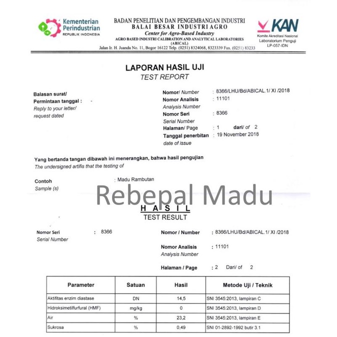 

Madu Murni Super (Raw Honey) - 1kg