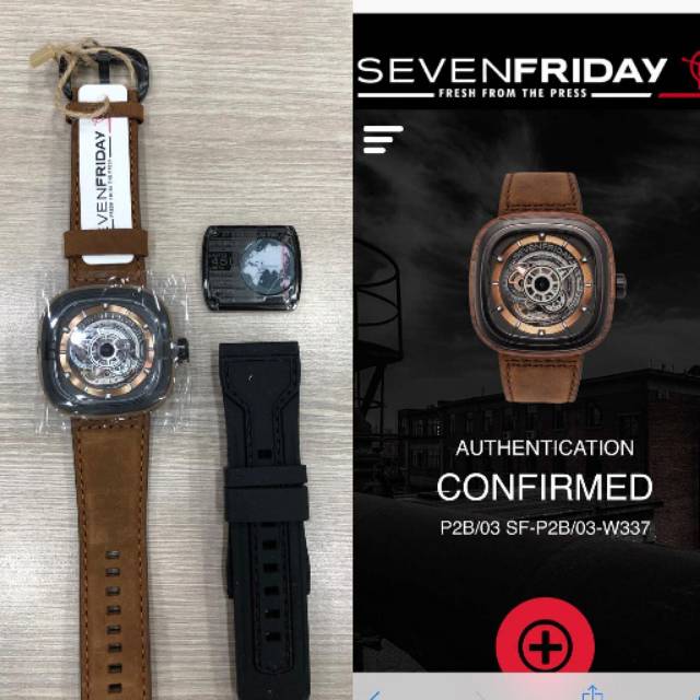 Jam SevenFriday SF  P2B/03 (NFC AKTIF)