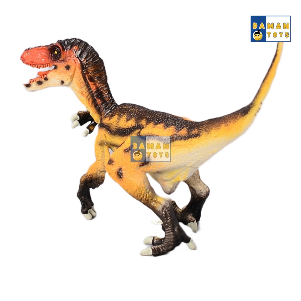 Jurassic World Velociraptor Mongolian Athalon Mainan Edukasi Figure Dinosaurus