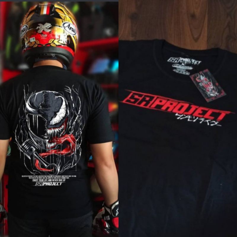 tshirt bikers SR PROJECT venom