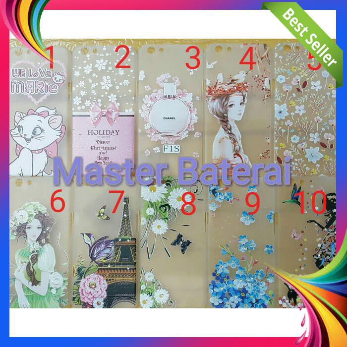 HARDCASE DIAMOND BLINK CASE TRANSPARAN OPPO F1S