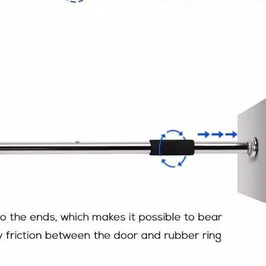 ♔ Alat Olahraga PULL UP BAR DOOR CHINNING GYMBAR Alat Fitnes - Gym Otot Lengan ▼