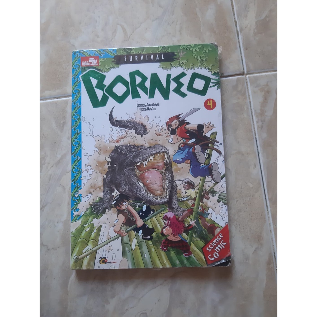 Buku Komik Sains Science Comic Survival Borneo 4