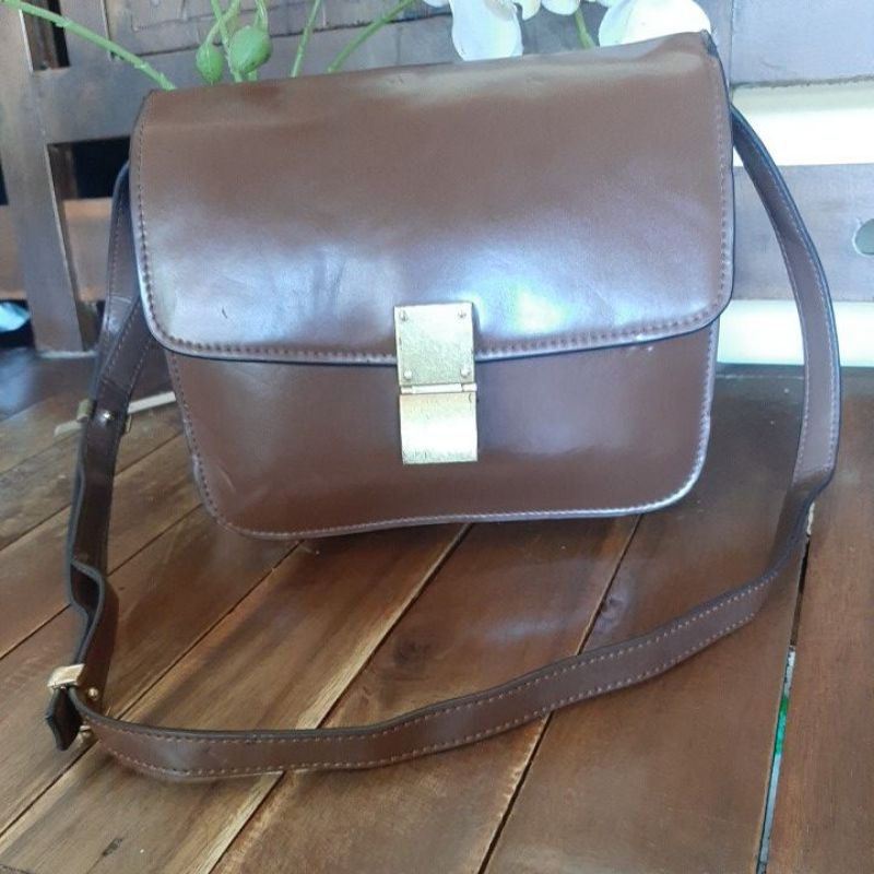 tas ala celine warna brown coffe...preloved