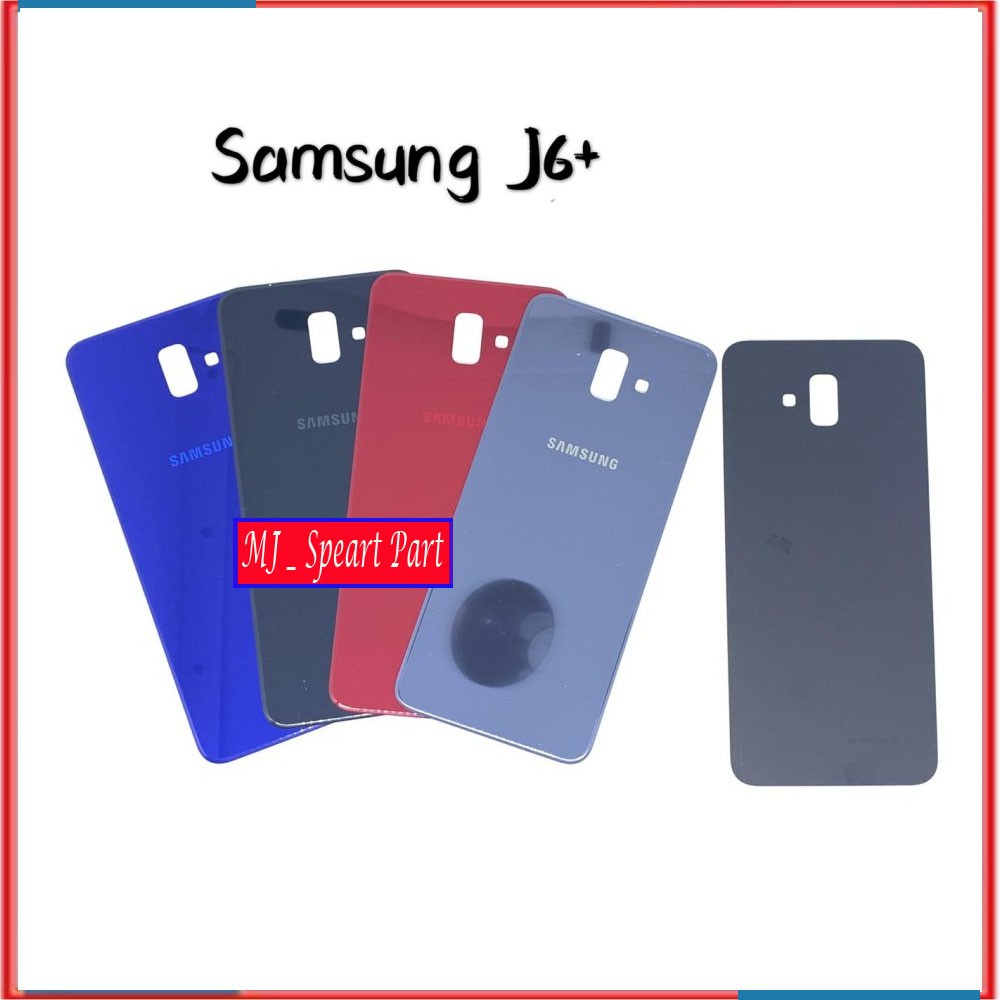 Backdoor Tutupan Baterai Back Casing Samsung J6 Plus J6plus J610