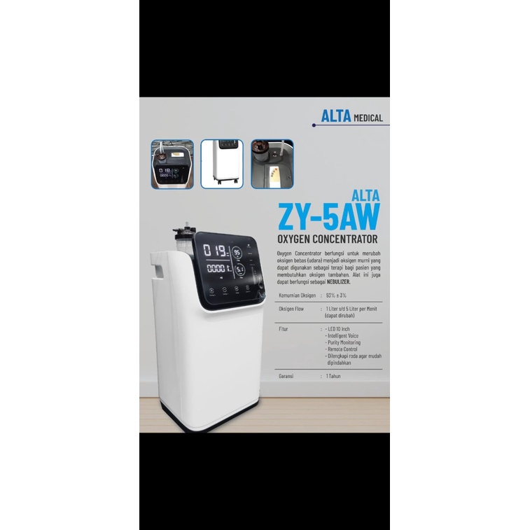 Alta Oxygen Concentrator ZY-5AW