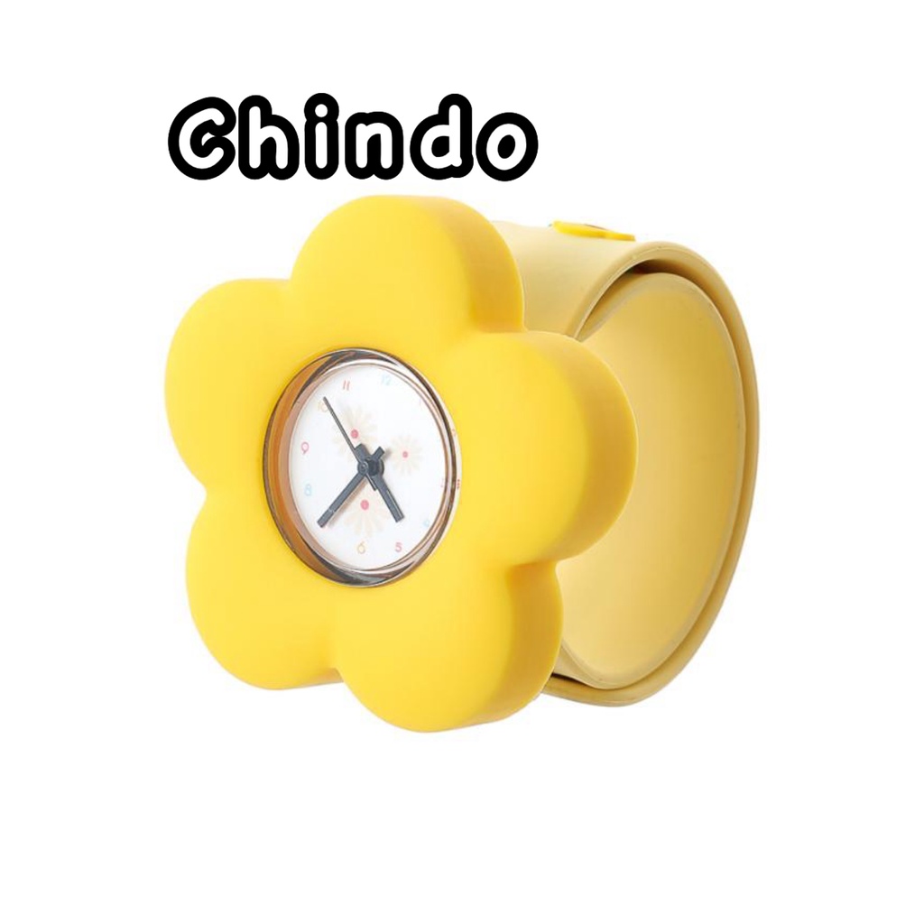 MINISO JAM TANGAN ANAK BUNGA WATCH KIDS SUNFLOWERS MINISO