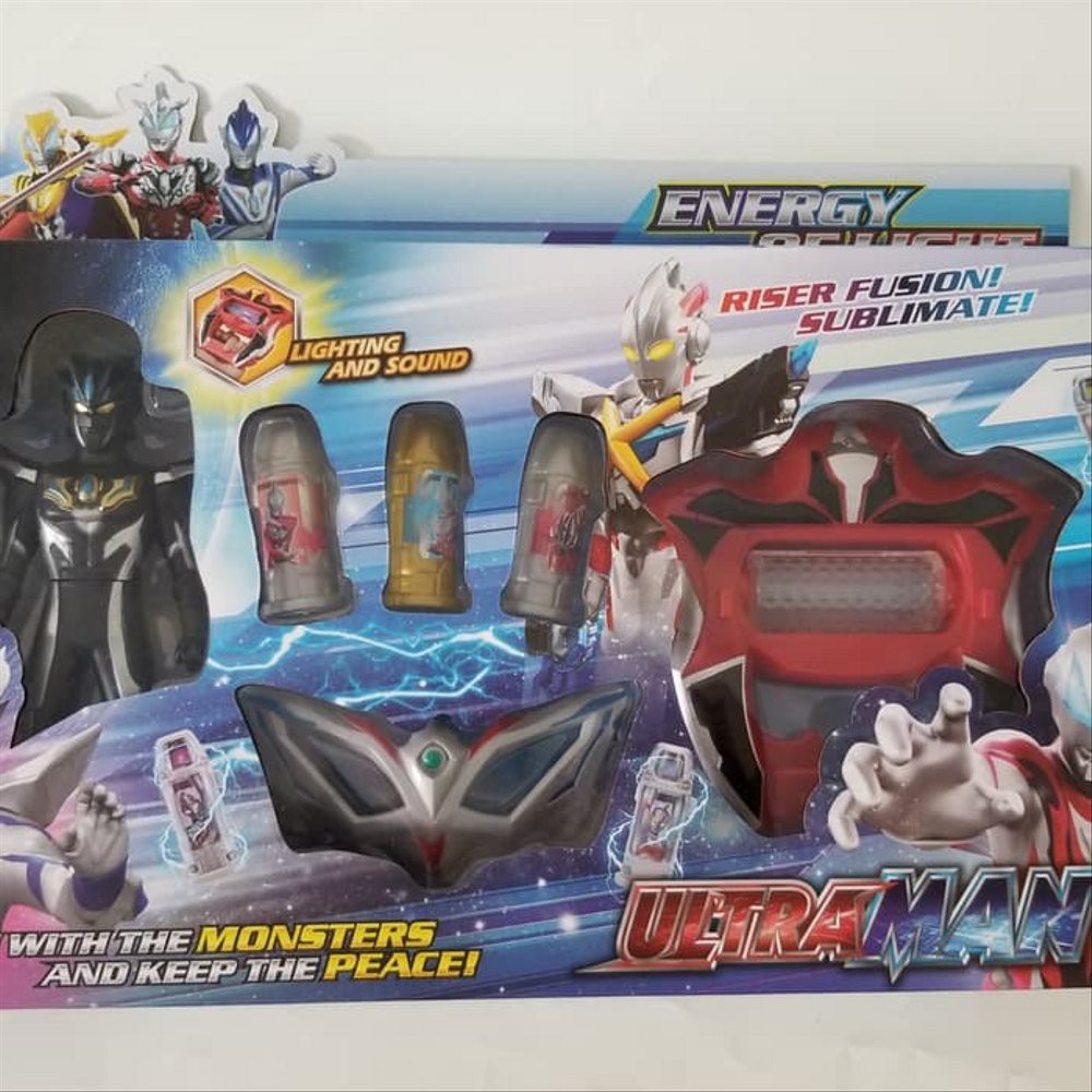 Mainan Anak Robot Ultramen 1 Set Ultra Capsule Senjata Riser