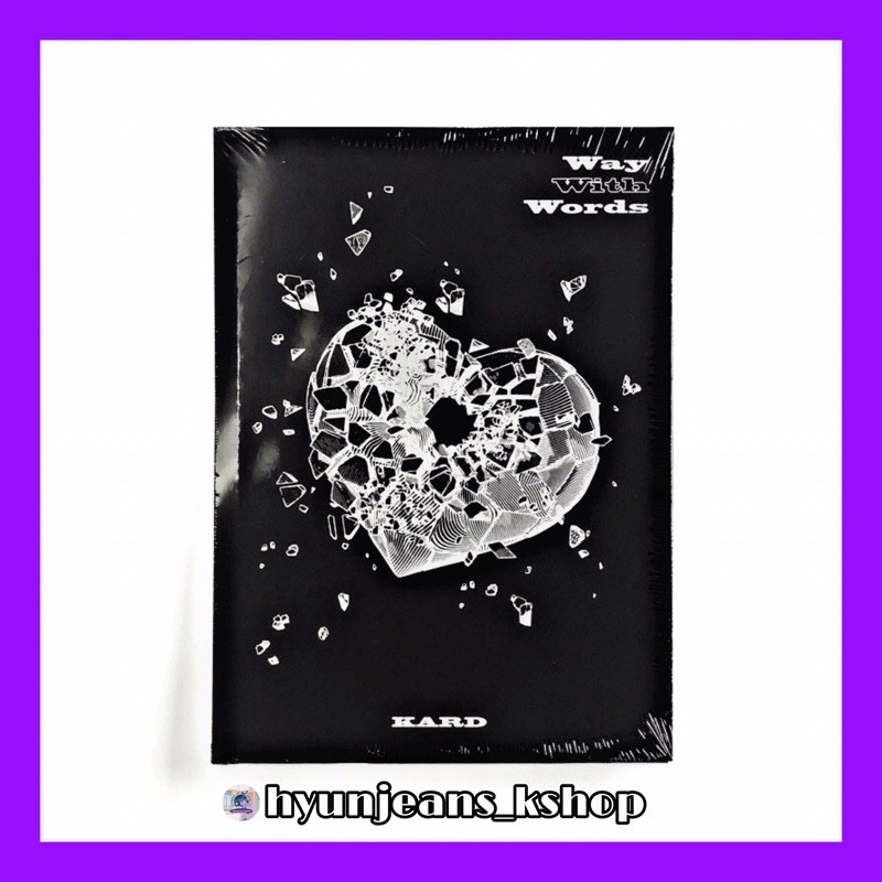 [READY STOCK] KARD / K.A.R.D Single Album Vol.1 - WAY WITH WORDS