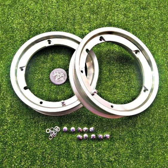 Velg GScooter Model UNO Polish Vespa Tubeless Ring 10