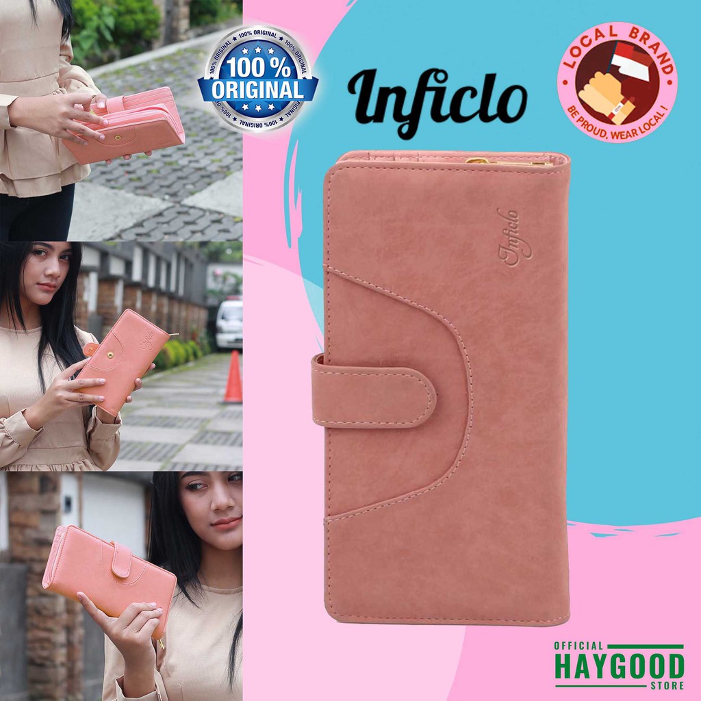 Dompet LIpat Panjang Cewek Leonardo Inficlo 763