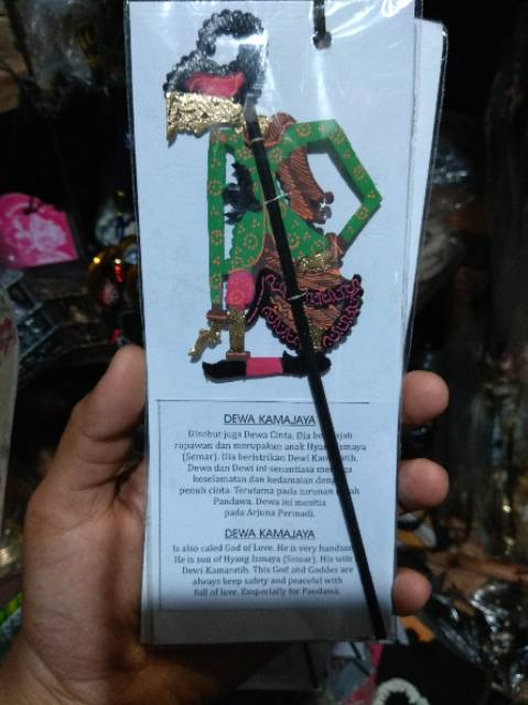 (BISA COD) SOUVENIR MINIATUR WAYANG KULIT MINI SUNDUK RAMA SHINTA GATOKACA OLEH OLEH EKSPORT