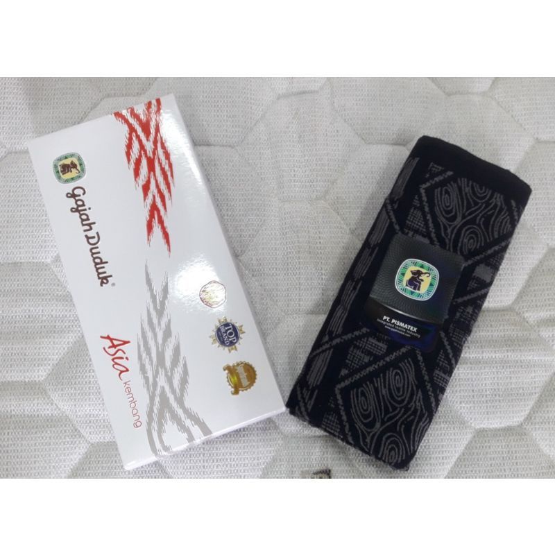 sarung gajah duduk asia kembang premium
