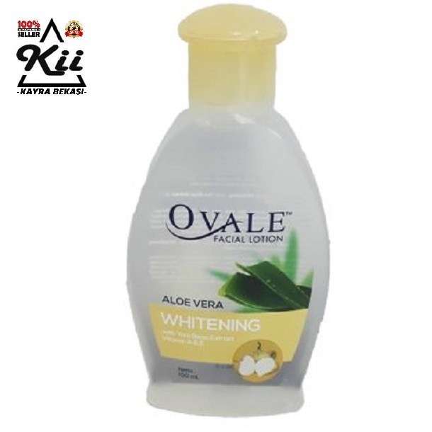 Ovale Facial Lotion Whitening 100ml - With AloeVera - Extract Yam Bean